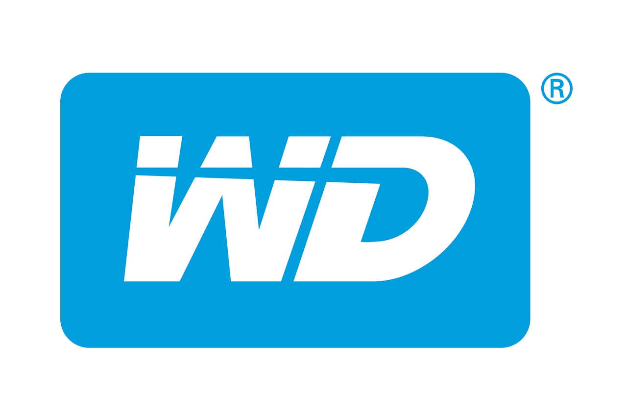 Western Digital Logo displaying WD